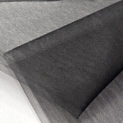Tüll - schwarz (Breite 3 m)