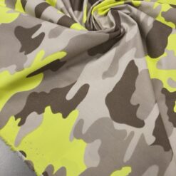 🎁 TOP-PREIS " Neon-Camouflage " - leichter Baumwollstoff (125 g/m2) 1 kg / 19,90 €