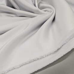 Schwerer, Stretch-silber-weiß, Satin(190g/m2) 1m/14,50€