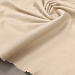 PUNTO MILANO - kompakter elastischer Jersey in Beige