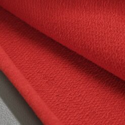 Baumwoll-Sweatstoff - rot - weich und elastisch (Breite 1,90 m, 240 g/m²)