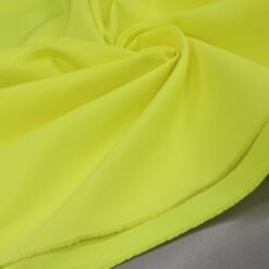 Neongelb-grüner Canvasstoff - Baumwoll-Polyester-Mischung (290 g/m²) 1 kg / 12,90 €