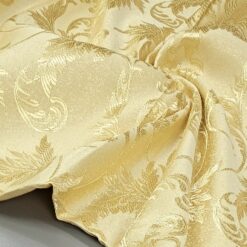 Goldener Dekor-Jacquard - luxuriöse Reliefstruktur (Breite 3m) letzter Rest 4 m