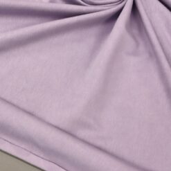 Elastischer Baumwolljersey - Farbe Lavendel