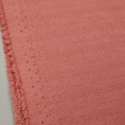 Terakotta-rote Mantelware mit leichter Elastizität und weich angerauter Innenseite - perfekt für Mäntel, Jacken und Westen