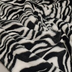 🌟 Kunstfell - Zebra Muster