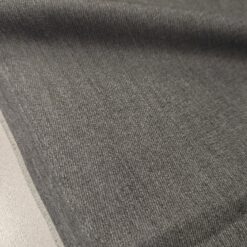 Eleganter graphitgrauer Stretch-Jeansstoff